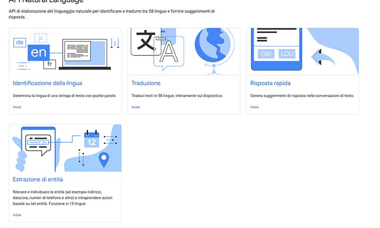 applicazioni di ai per il linguaggio naturale